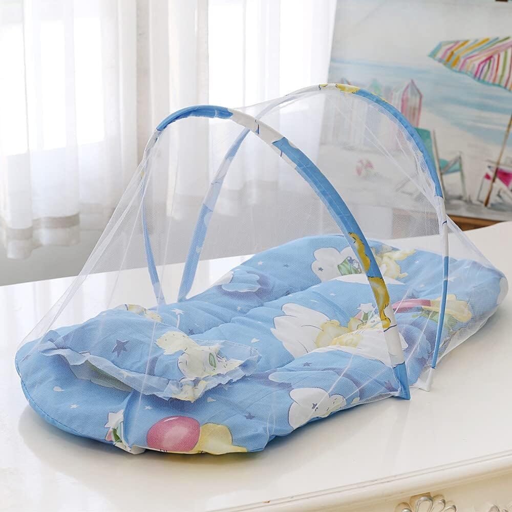 Moustiquaire Lit Bébé - SleepNest™ - Bleu - Dodos Bebe